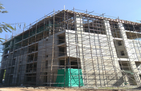 Construction of Hostel Building for National Center for Biological Sciences at GKVK Campus, Bangalore.