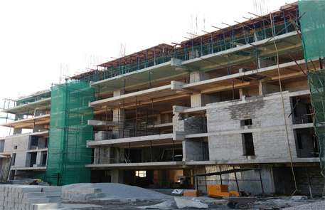 Construction of Hostel Building for National Center for Biological Sciences at GKVK Campus, Bangalore.