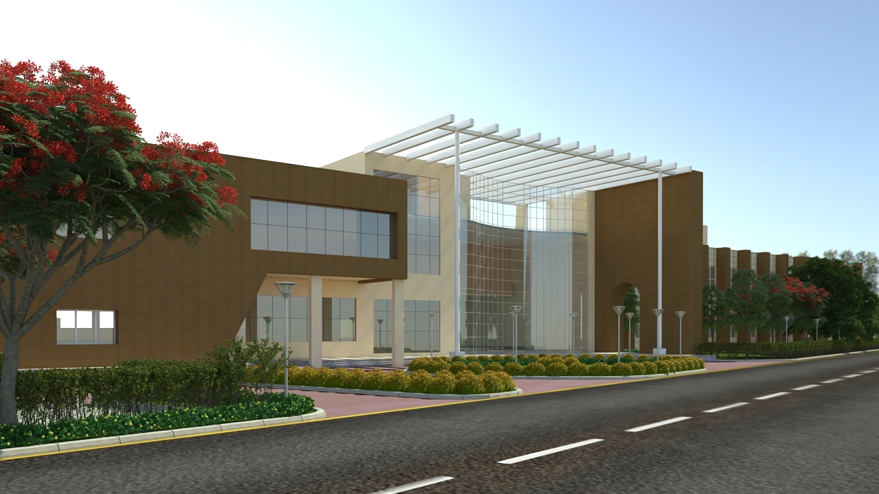 Construction of Skill Development Centre and hostel blocks at IISc, Challakere Campus, Challakere, District – Chitradurga
