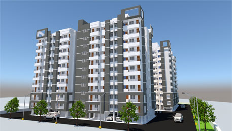 Construction of 240nos Type-II Residential buildings including internal water supply