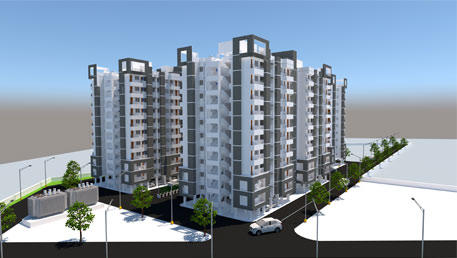 Construction of 240nos Type-II Residential buildings including internal water supply